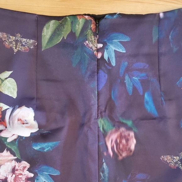 Topshop Women's Floral Mini Skirt - Picture 8 of 10